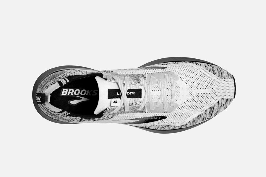 Brooks Running Shoes Womens White/Black - Levitate 4 Road - 3059-DMVWN